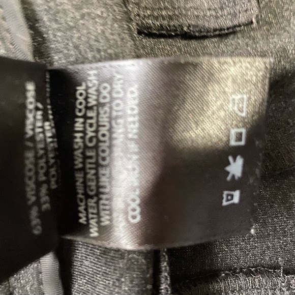 Kenneth Cole Womens Grey Soft Stretch Knit Office Casual Straight Leg Pant-Sz-14 - Picture 14 of 16